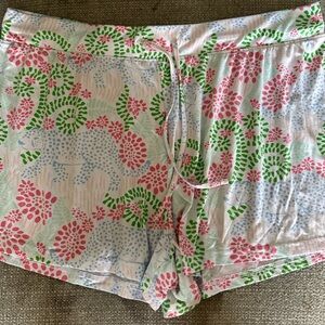 Colorful Women's Pajama Shorts